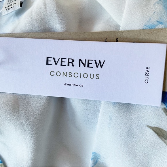 Ever New Blaire Curve Pleated Midi Dress in White Floral Size 18 NWT - Picture 9 of 14